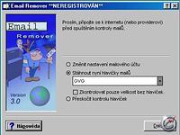 E-Mail Remover - větší obrázek z programu