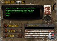 Fallout Tactics: Bratrstvo Oceli - větší obrázek z instalátoru angličtiny
