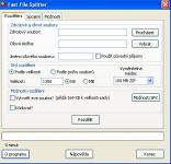 Fast File Splitter - větší obrázek z programu