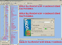FontLister - větší obrázek z programu