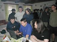 Mawerick právě rozebírá nějaká data - že by dodělával překlad Dungeon Keepera 2? :-)