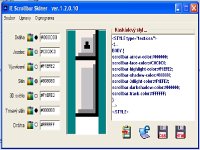 IE Scrollbar Skiner - větší obrázek z programu