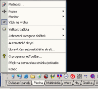 jetToolBar - větší obrázek z programu