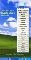JustUrls - větší obrázek z programu