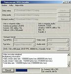 MainConcept MPEG Encoder - větší obrázek z programu