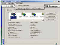 Nokia PC WAP Manager 1.10.8805 - větší obrázek z programu