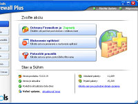 PC Tools Firewall Plus - větší obrázek z programu