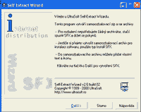 Self-Extract Wizzard 2.6. - větší obrázek z programu