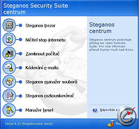 Steganos Security Suite 4 - větší obrázek z programu