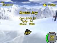 Tux Racer - větší obrázek ze hry