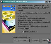 Virtual CD 2.06 - větší obrázek z programu