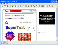 Visual Labels - větší obrázek z programu
