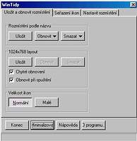 WinTidy 2.0 - větší obrázek z programu