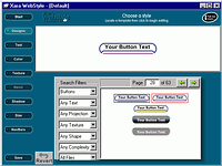 Xara Webstyle 2.0 - větší obrázek z programu