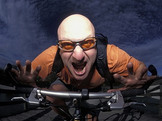 Cyklista - ilustrační foto