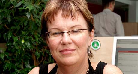 Místopředsedkyně Strany zelených Dana Kuchtová, 16. července 2008