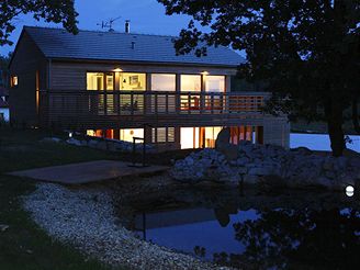 Večerní romantické osvětlení