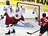Kanada - Česko; Štěpánek inkasuje třetí gól, situaci sleduje Barinka a Roy