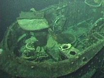 Potopená japonská ponorka I-401