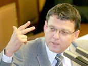 Lubomír Zaorálek v Poslanecké sněmovně.