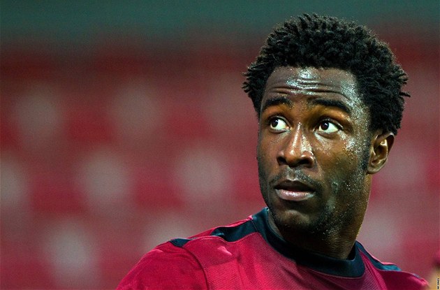 Sparťanský útočník Bony Wilfried