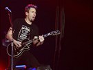 Nickelback na koncertě 7. listopadu 2013 v pražské O2 aréně
